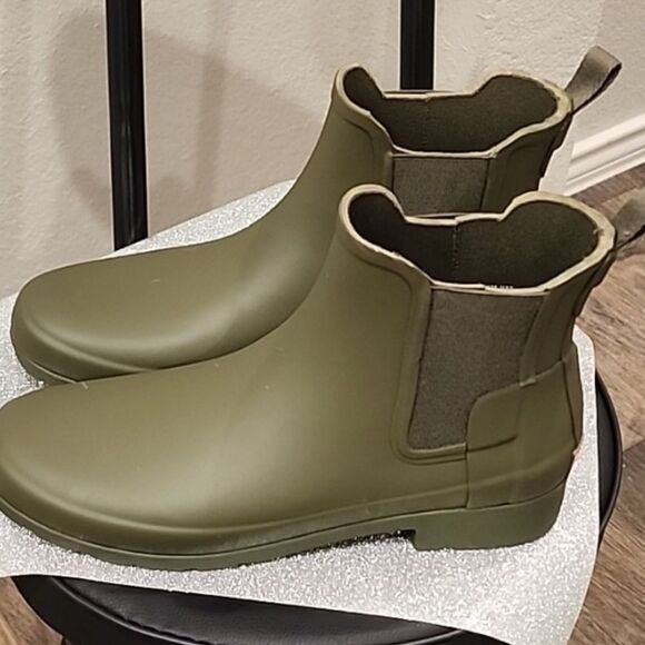 Hunter Original Chelsea Boot- Hunter Green - Picture 9 of 12